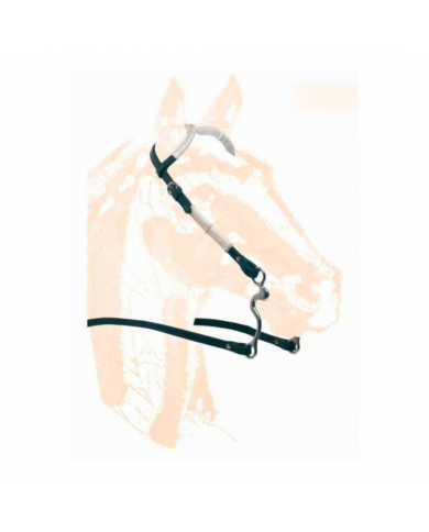 CABEZADA WESTERN SINGLE EAR CON RIENDAS