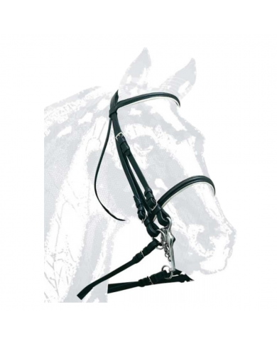 CABEZADA ZLD DOBLE RIENDA 0035 NEGRA CABEZADA ZLD DOBLE RIENDA 0035 NEGRA