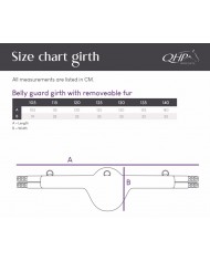 CINCHA INGLESA PETO CON BORREGUILLO REMOVIBLE