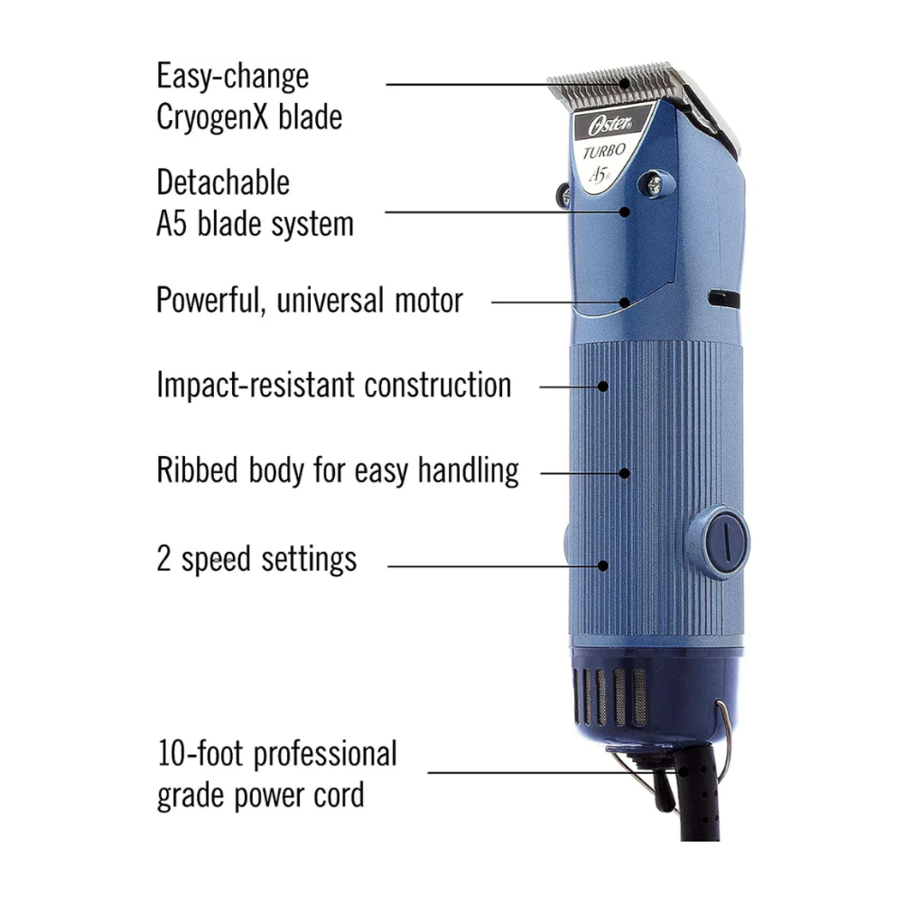 ESQUILADORA OSTER TURBO A5 2 VELOCIDADES