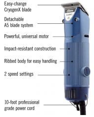 ESQUILADORA OSTER TURBO A5 2 VELOCIDADES