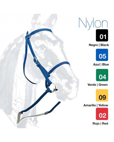 CABEZADA ZLD NYLON 1746 NEGRA CABEZADA ZLD NYLON 1746 NEGRA