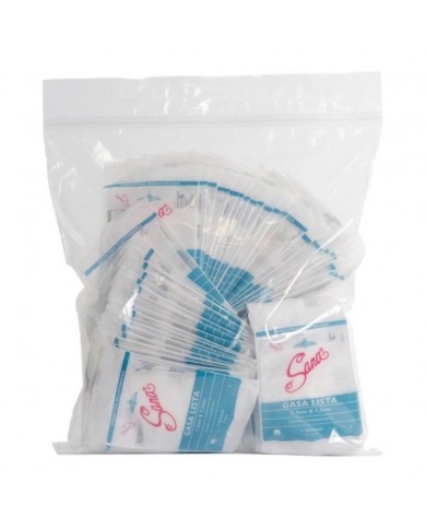 GASA LISTA PAQUETE X 100 ESTERIL