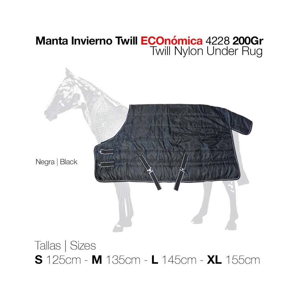 MANTA INVIERNO TWILL ECONOMICA 4228