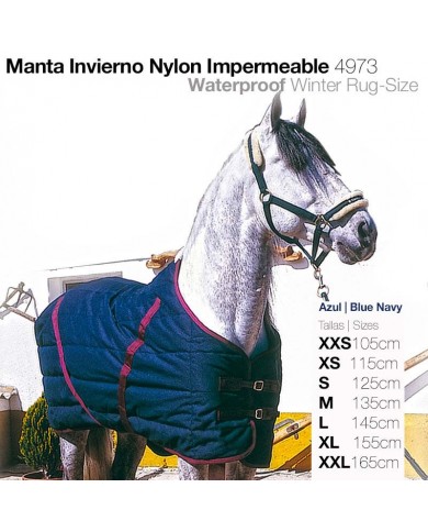 MANTA INVIERNO NYLON IMPERMEABLE 4973 MANTA INVIERNO NYLON IMPERMEABLE 4973