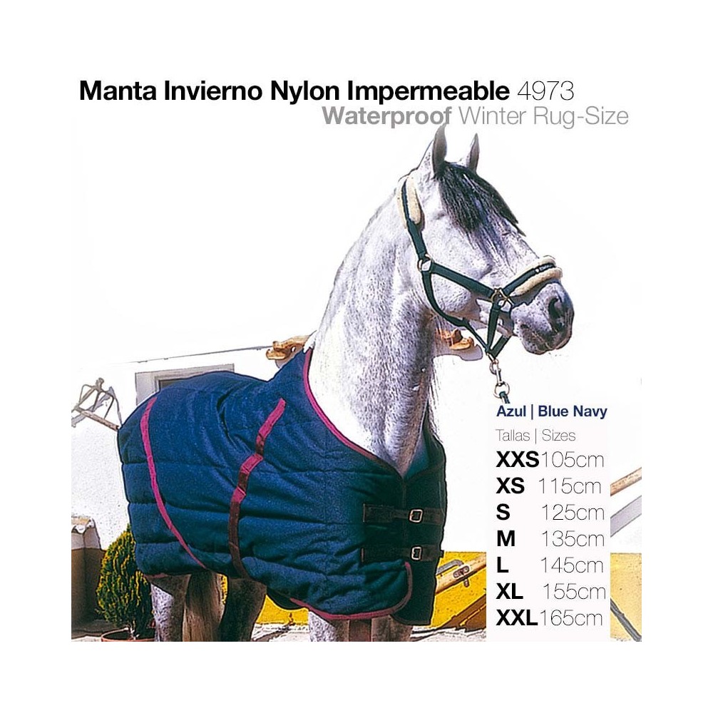 MANTA INVIERNO NYLON IMPERMEABLE 4973
