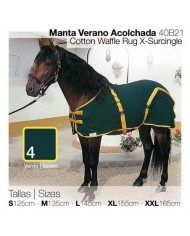 MANTA ESTABLO CUADROS 0016