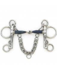 BOCADO PELHAM  BLUE STEEL ARTICULADO