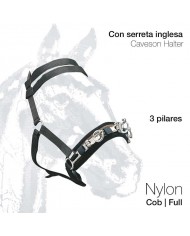 SERRETA INGLESA CON CABEZADA EN NYLON