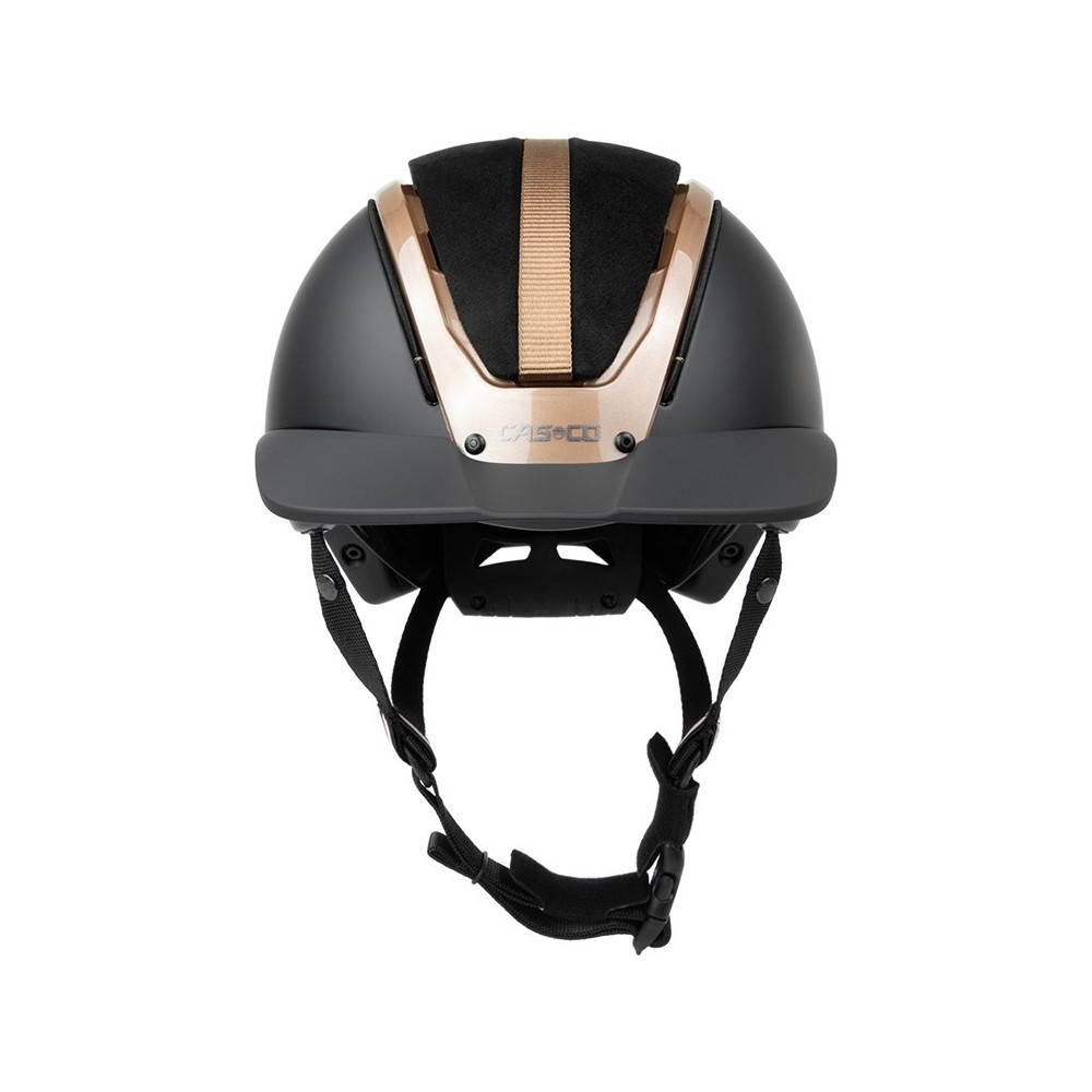 CASCO DUELL ONE: NEGRO/BRONZE
