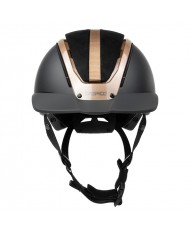CASCO DUELL ONE: NEGRO/BRONZE