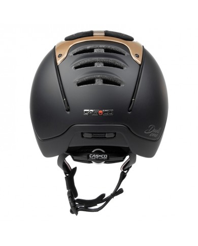 CASCO DUELL ONE: NEGRO/BRONZE