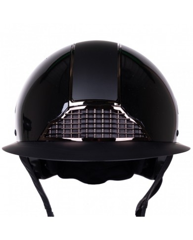 CASCO POLO MIAMI VISOR NEGRO TALLA XL