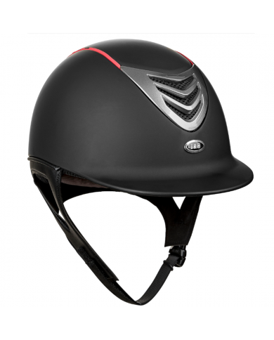 CASCO IR4G POWER BLACK MATTE/TITANIUM/RED