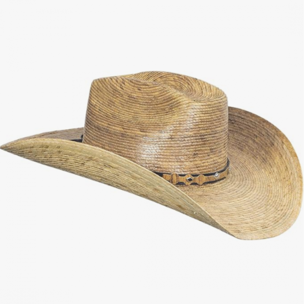 SOMBRERO DE PALMA 8 SECONDS SMALL