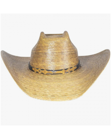 SOMBRERO DE PALMA 8 SECONDS SMALL