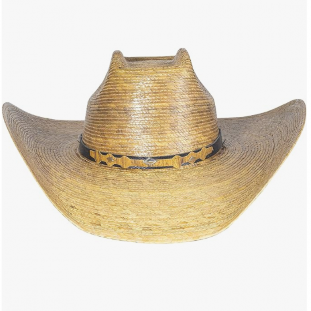 SOMBRERO DE PALMA 8 SECONDS SMALL