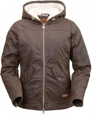 CHAQUETA CAVALLERIA SOFTSHELL NEGRO/CAPUCHINO TALLA M