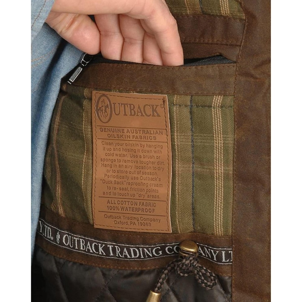 CHALECO BRANT OILSKIN