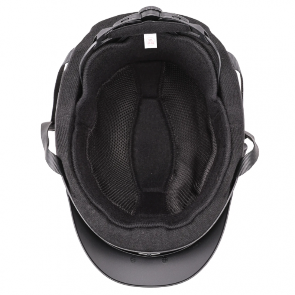 CASCO OVATION SPHERO NEGRO MATE