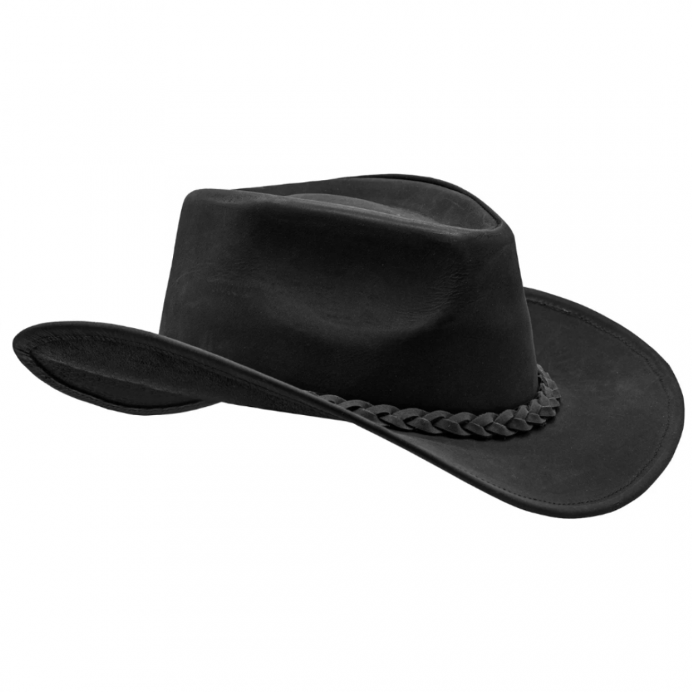 SOMBRERO WESTERN LEATHER OUTBACK MOLDEABLE