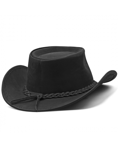 SOMBRERO WESTERN LEATHER OUTBACK MOLDEABLE