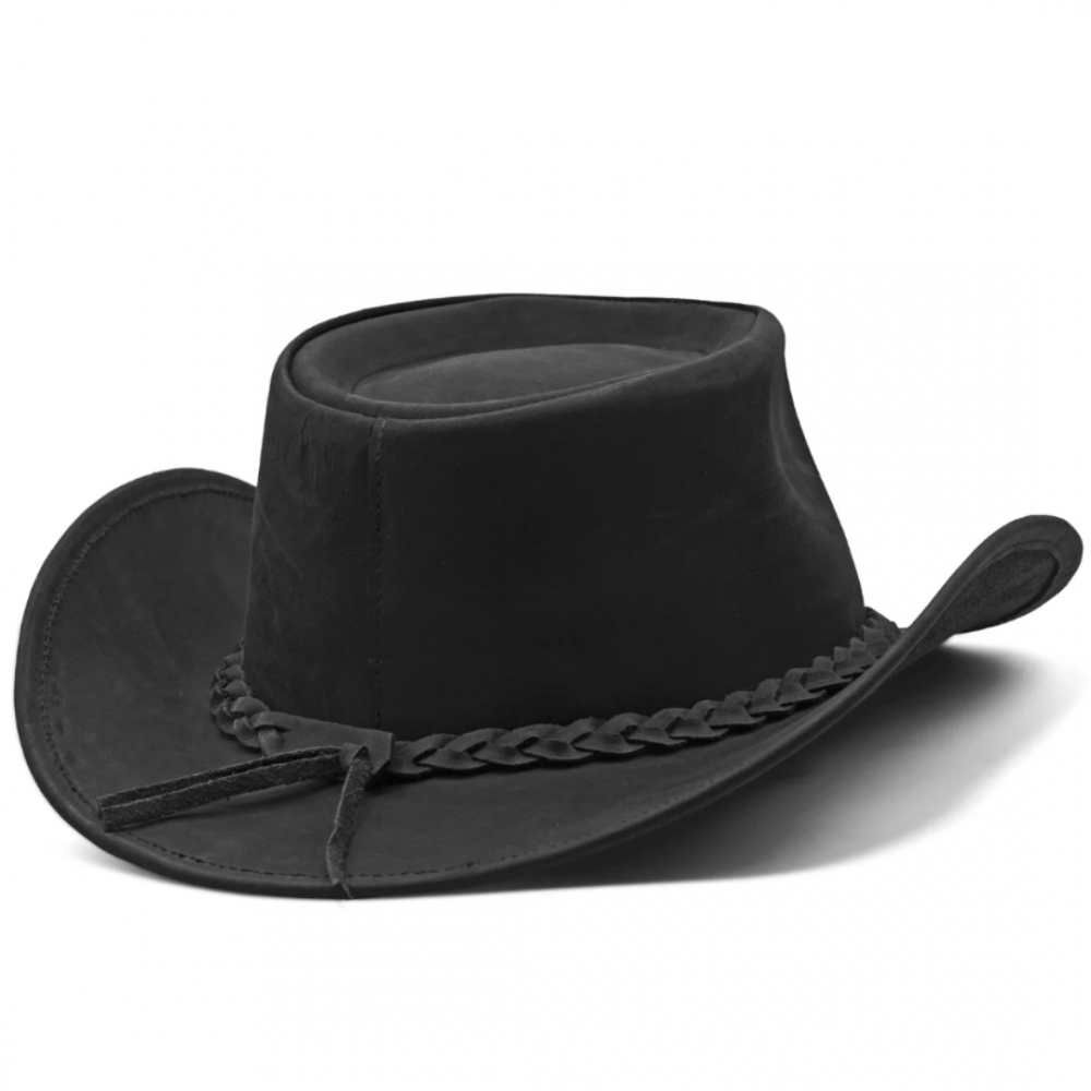 SOMBRERO WESTERN LEATHER OUTBACK MOLDEABLE