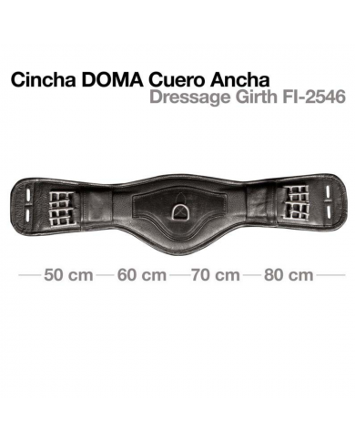 CINCHA DOMA CUERO ANCHA FI-2546 ZLD CINCHA DOMA CUERO ANCHA FI-2546 ZLD