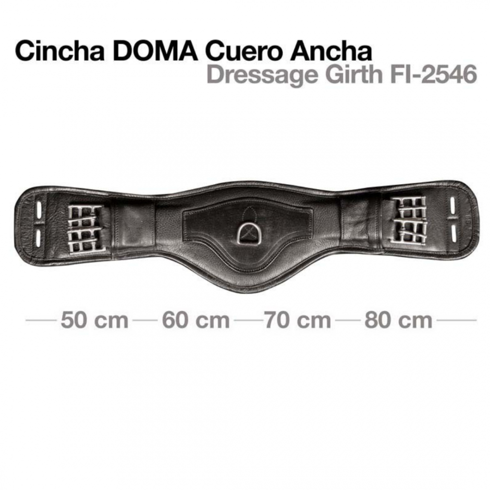 CINCHA DOMA CUERO ANCHA FI-2546 ZLD