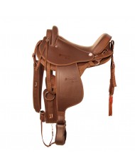 CINCHA DOMA CUERO ANATOMICA CON ELASTICOS