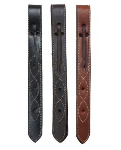 CORREA CINCHADORA 1 1/2" DELANTERA EN CUERO MONTURA WESTERN