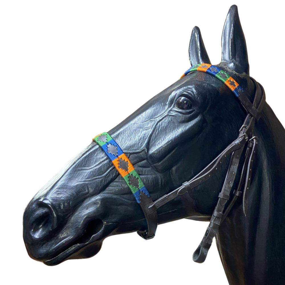 CABEZADA ZLD TEJIDO GUARDAPAMPA CAFE