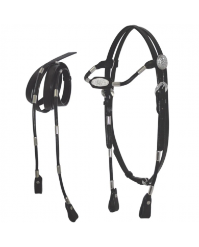 CABEZADA PONY CUERO WESTERN BOB CAT CABEZADA PONY CUERO WESTERN BOB CAT