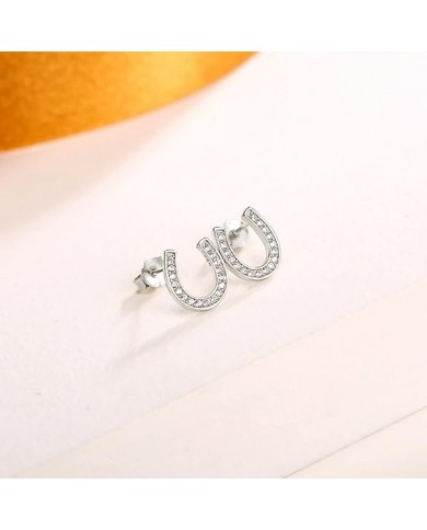 ARETES CON PIEDRA EN HERRADURA SECRET BOX