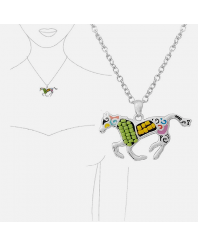 COLLAR CABALLO MULTICOLOR