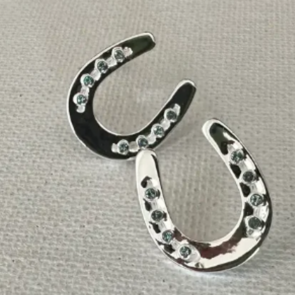 ARETES CAROL YOUNG HERRADURA