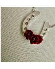 COLLAR CAROL YOUNG HERRADURA Y ROSA