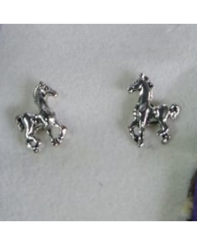 ARETES PONY GALOPANDO ESTUCHE REGALO