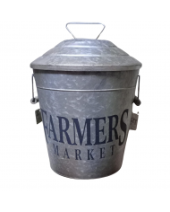 BUCKET METALICOS SET X 2