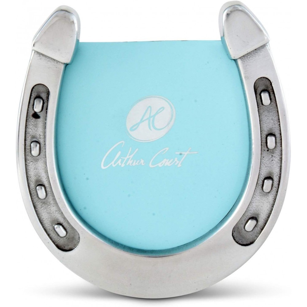 PORTARETRATO EN FORMA DE HERRADURA