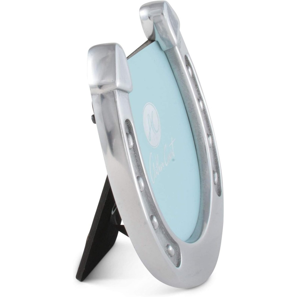 PORTARETRATO EN FORMA DE HERRADURA