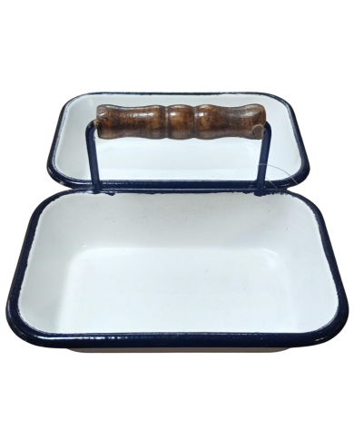 BANDEJA ENLOZADA 2 COMPARTIMENTOS