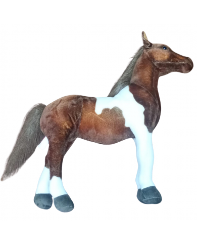 PELUCHE CABALLO PINTO 20"