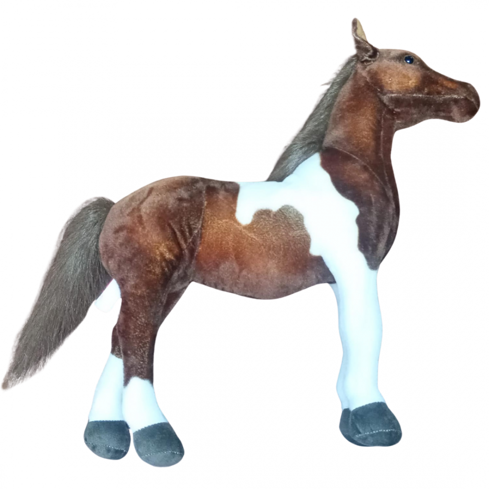 PELUCHE CABALLO PINTO 20"