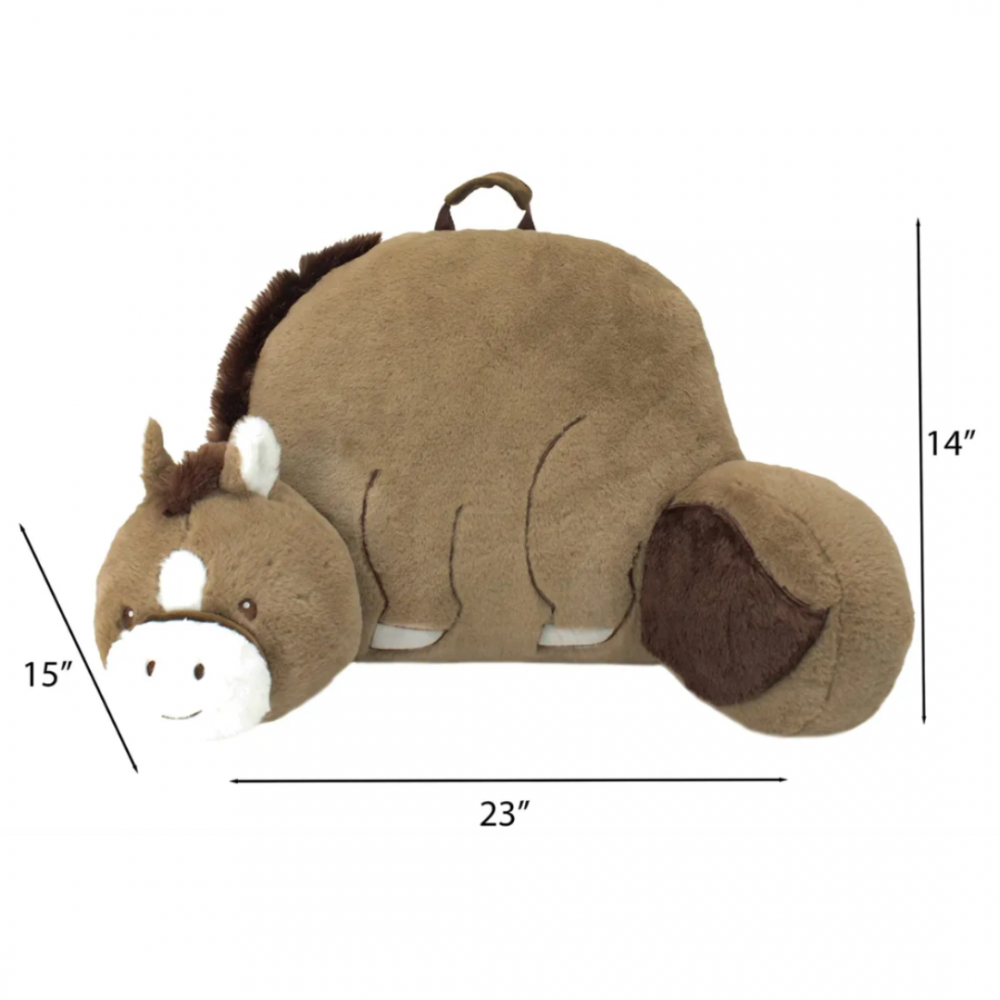 ALMOHADON PARA ESPALDA FORMA CABALLO