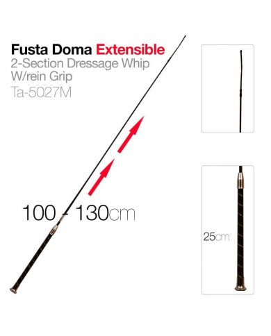 FUSTA DOMA EXTENSIBLE DE 100 CMS A 130 CMS