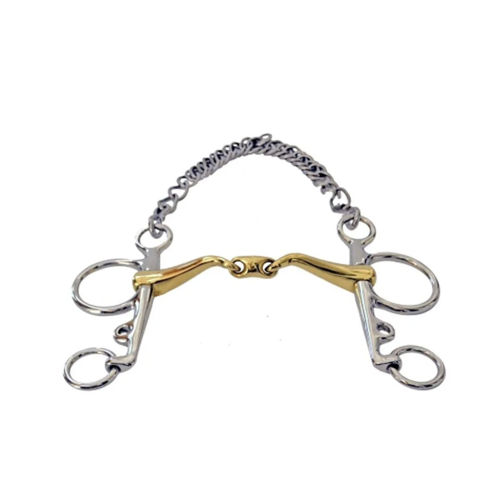 BOCADO PELHAM FRENCH LINK COBRE / CYPRIUM