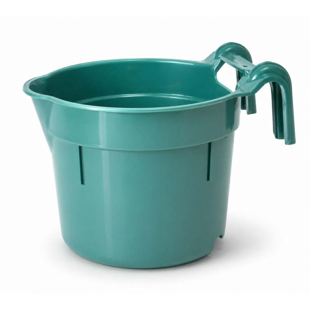COMEDERO PLASTICO CON GANCHO LA PESEBRERA 8 QUARTS