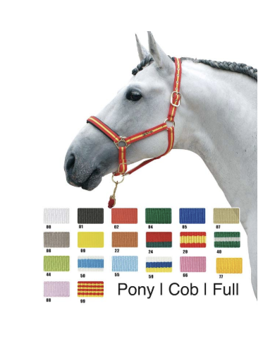 JAQUIMA NYLON CABALLO BANDERAS/COLORES VARIAS