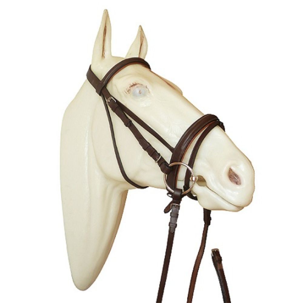 CABEZADA MRJ DOMA CON RIENDAS GOMA NEGRA